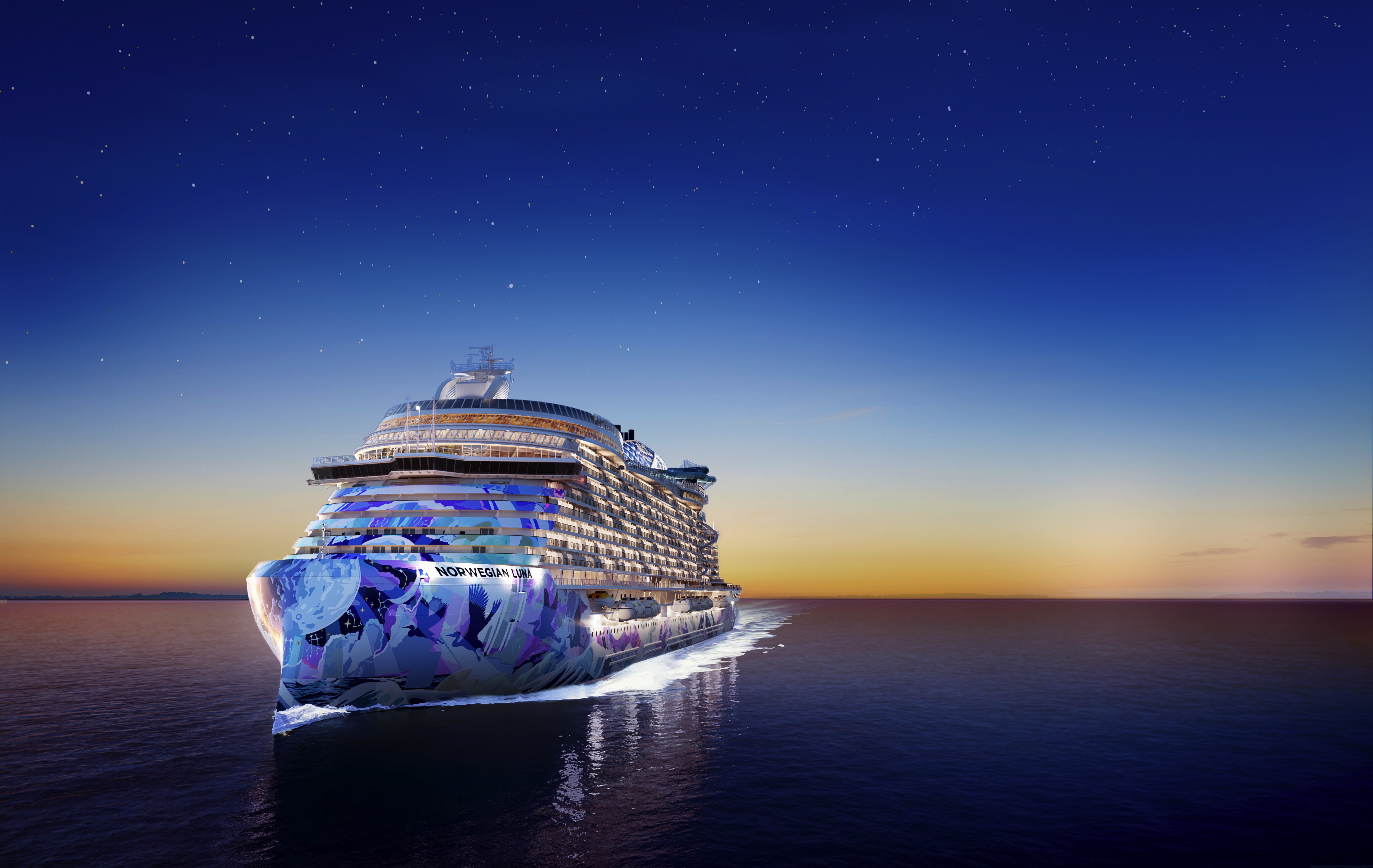 Norwegian Luna: Ship exterior